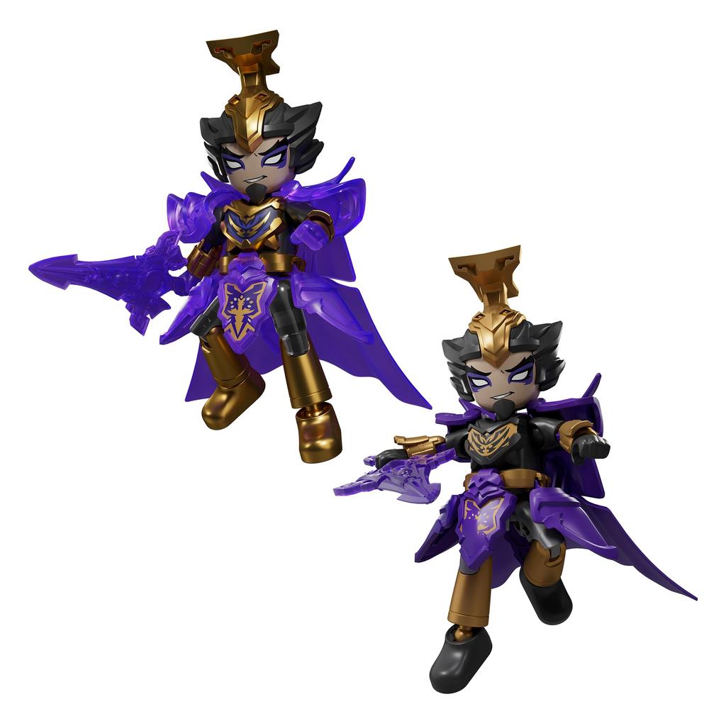 Blokees Figures Hero GTV03 [HERO INFINITY] 3rd Series: Rise of the Dragon - ABS Resin Trading Figures (Box of 9)