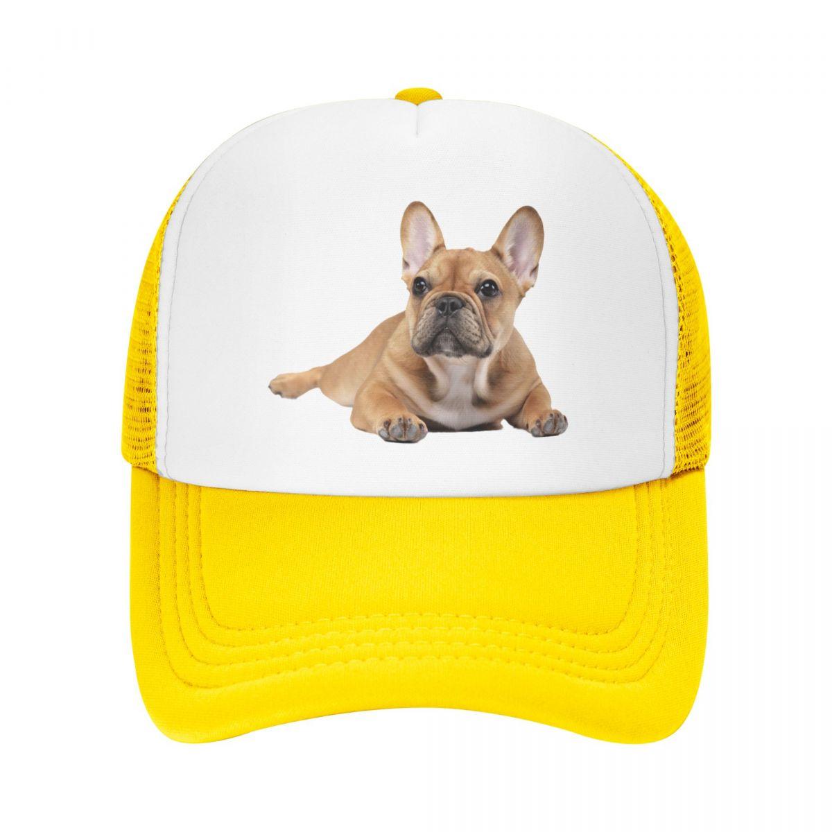 

Модная унисекс шапка-дальнобойщик для французского бульдога, регулируемая бейсболка для взрослых французских собак для унисекс, WoUnisex, солнцезащитные шляпы Snapback Trucker Hat