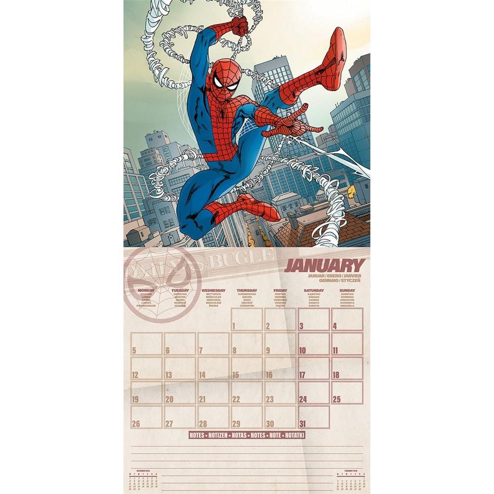 Spider-Man 2026 Animated Calendar