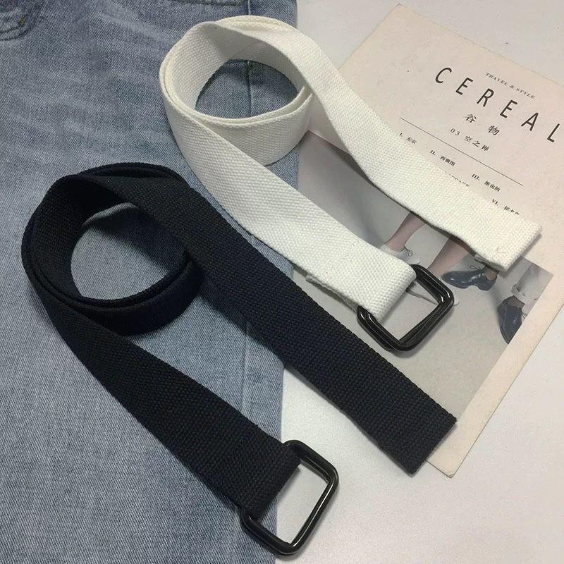 Canvas Quality Belt For Students Multisize Options Perfect For Casual And Formal Styles