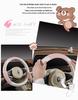 Suede Velvet Breathable Sport Steering Wheel Cover - Wear-Resistant, Comfortable, Sweat-Absorbing Universal Protector