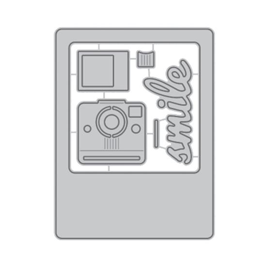 Camera Cutting Dies DIY Scrapbook Emboss Paper Cards Album Craft Punch Stencil