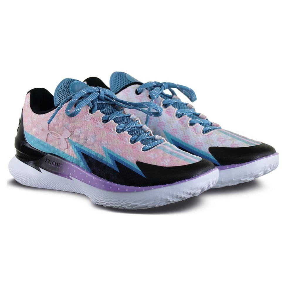 Curry Brand Curry 1 Low FloTro Draft Day Men Sneakers Pink Multi-Color 3026278-400