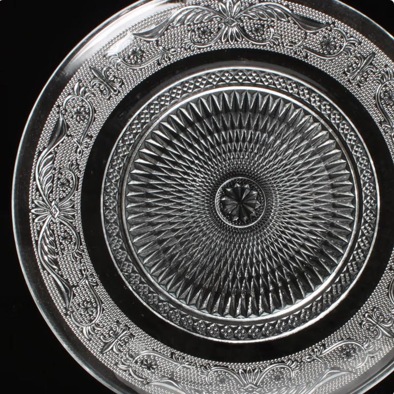 SIFAR European Style Glass Fruit Plate
