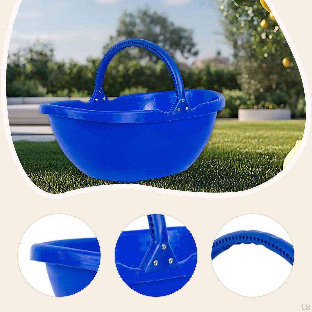 Picking Basket Storage for Fruits and Vegetables Large Container Harvesting Gardening