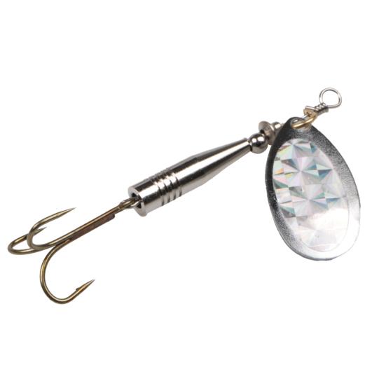 360 Degree Rotating Metal Sequin Bait Fishing Lure Hook Spinner Spoon Lures