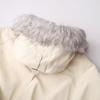2024 Winter Women's European & American Retro Fur Collar Hooded Parka