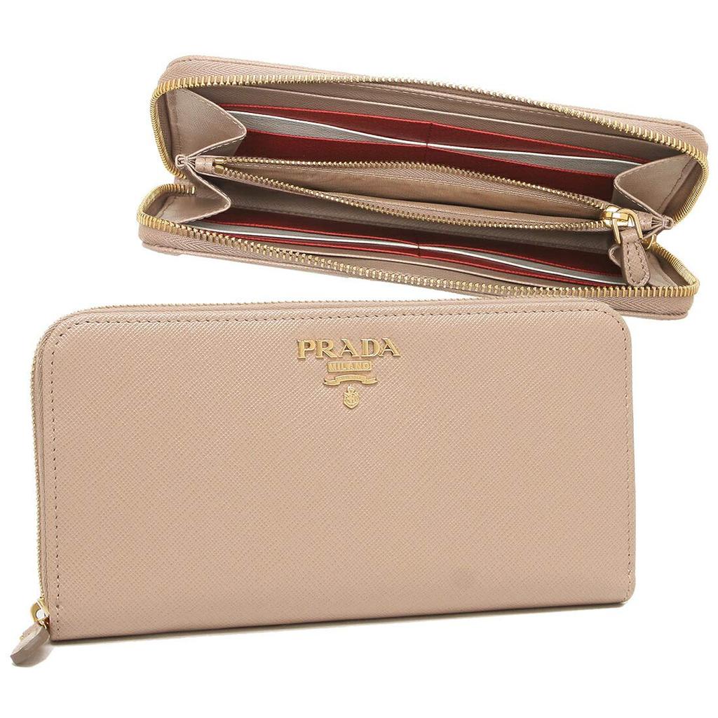 Long Wallet Saffiano Multicolor Beige Red 1ML506 ZLP F0KNX [Prada] [Prada] Women's [Item]