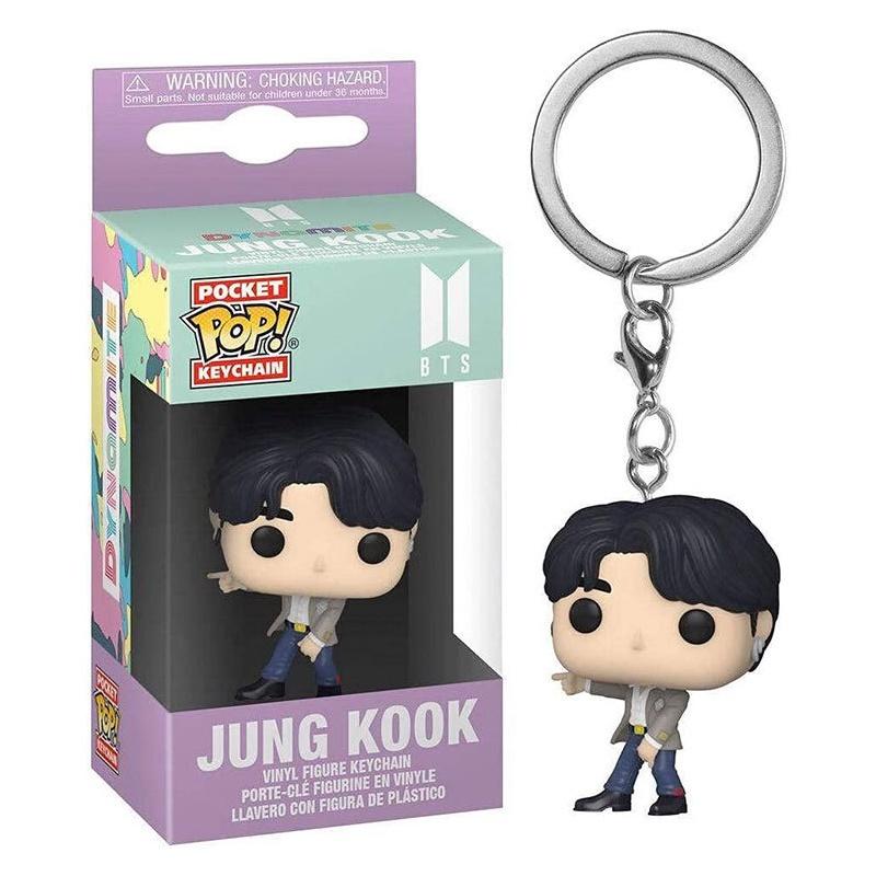 

Kpop Tinytan Bts Dynamite Funko Pop Брелок Чонгук Чимин Ви Ключевые Фигурки Цепочка JUNG KOOK