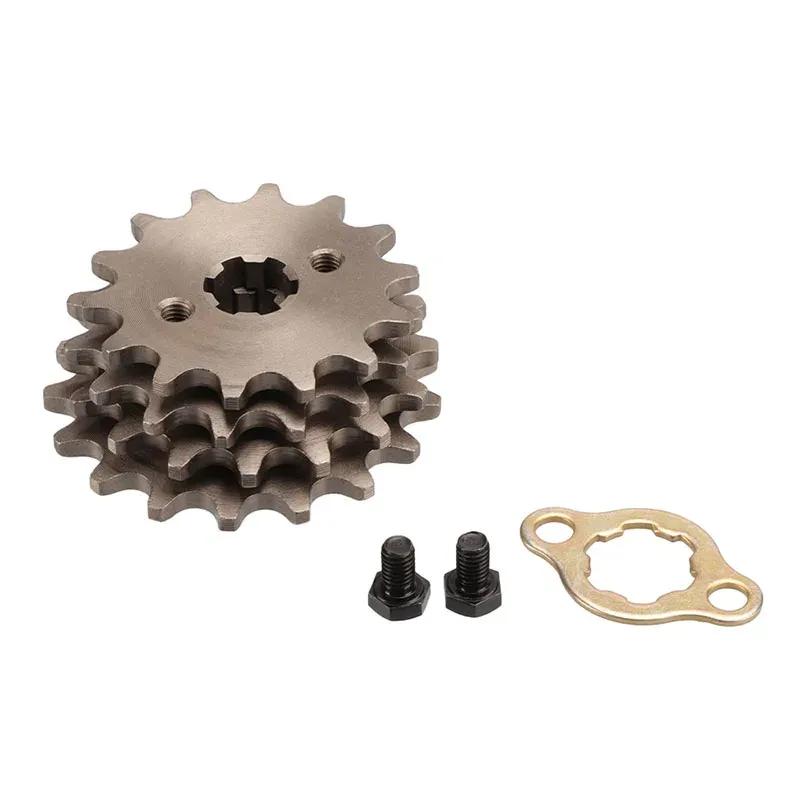 Motorcycle Front Engine 415 Sprocket 14T 15T 16T 17T- 17mm Transmission Gear for Motocross ATV Quad