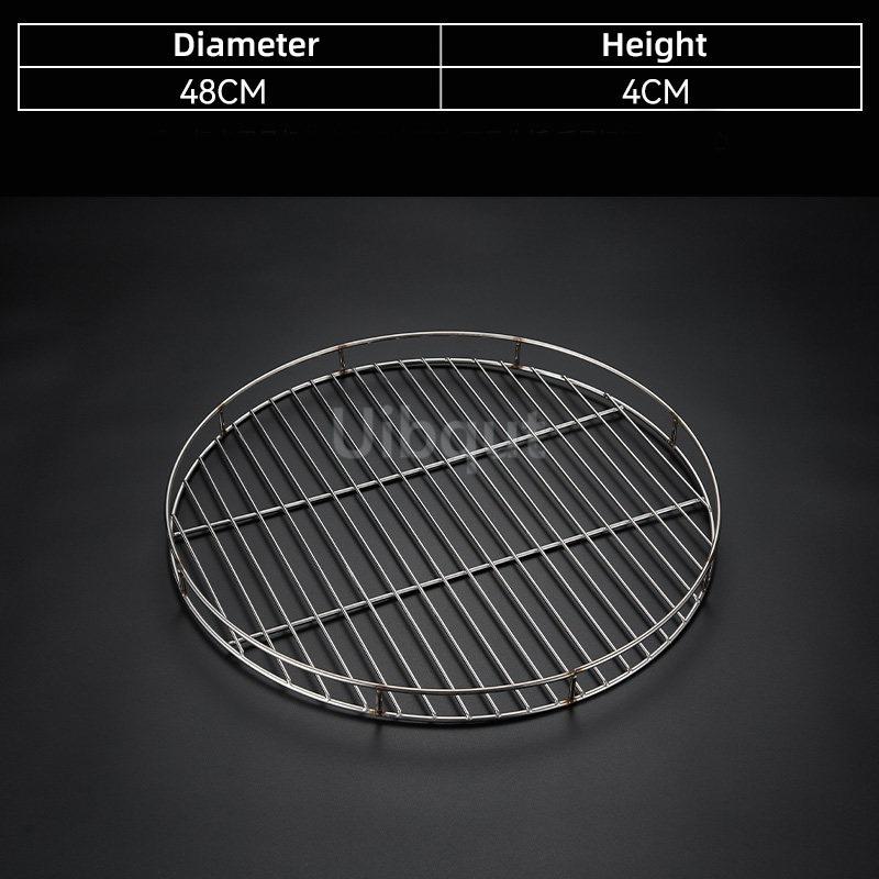 Extra Thick Meat Press Floating Meat Dedicated Rack Smoked Meat Rack Round Stainless Steel Steaming Rack Anti Burn Steamer Liner