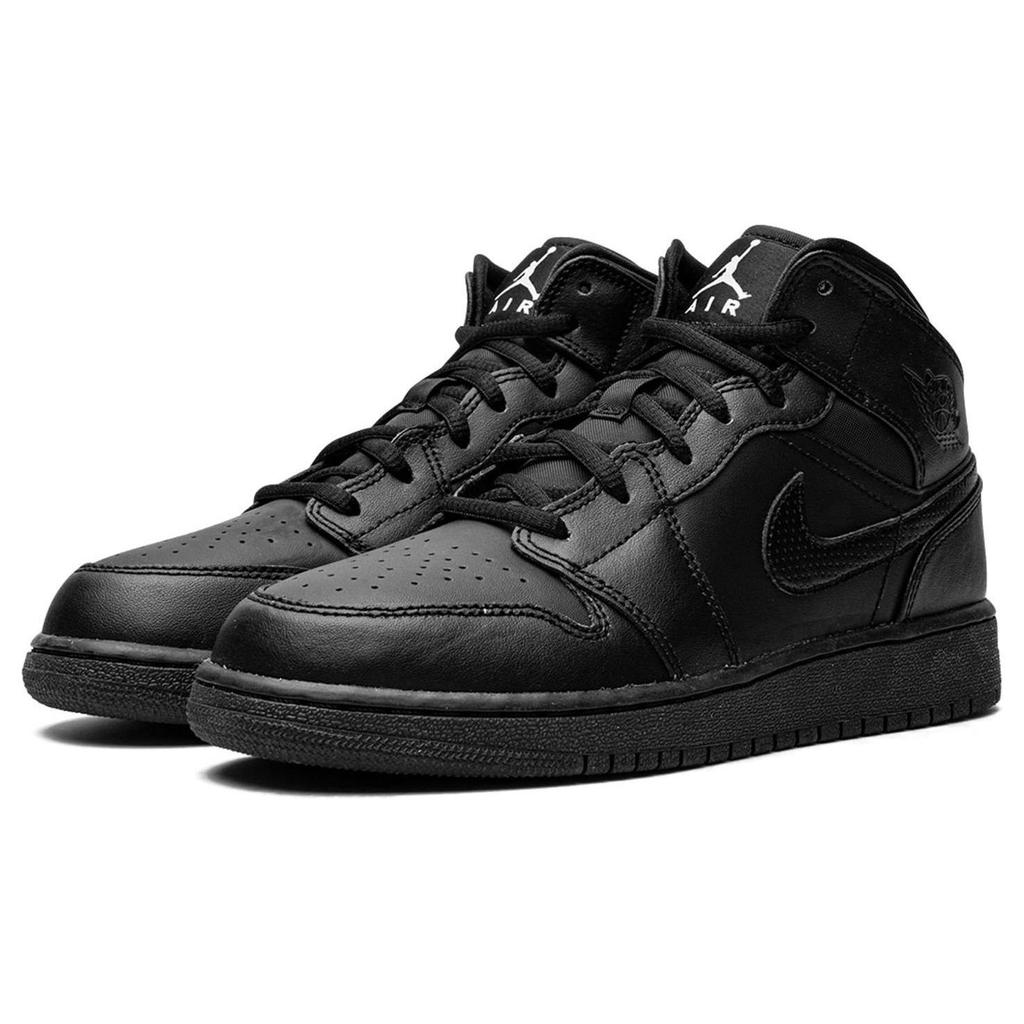 Jordan 1 Retro Mid GS Black 554725-044