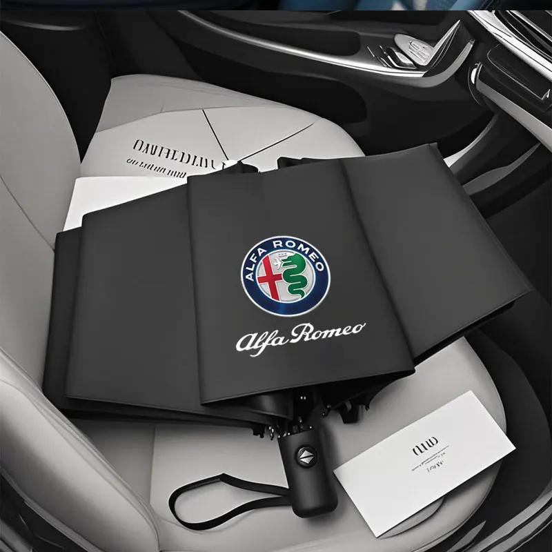 Autostickers Voor Alfa Romeo Auto Winddicht Bestendig Paraplu Volautomatische Parasol Voor Alfa Romeo giulia stelvio giulietta 159