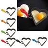 Large Heart Eggs Rings Stainless Steels Heart Eggs Rings for Perfectly Shape Eggs and Pancakes In the Kitchens