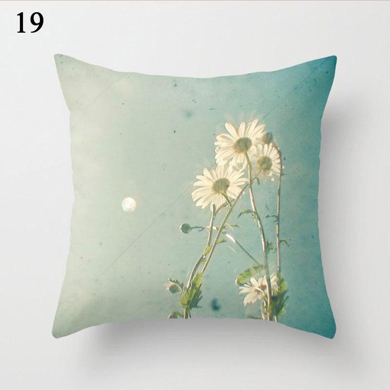 Daisy Cushion Cover Car Decoration Sofa Pillow Cover Home Goods Pillow Cover Pillow Cover Pillow Cover Hot Sale