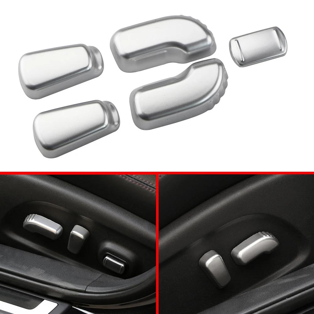 Seat Adjust Switch Knob Cover Trim Sticker for Nissan X-Trail Xtrail T32 Rogue 2014-2020 for Renault Koleos LHD Car Styling