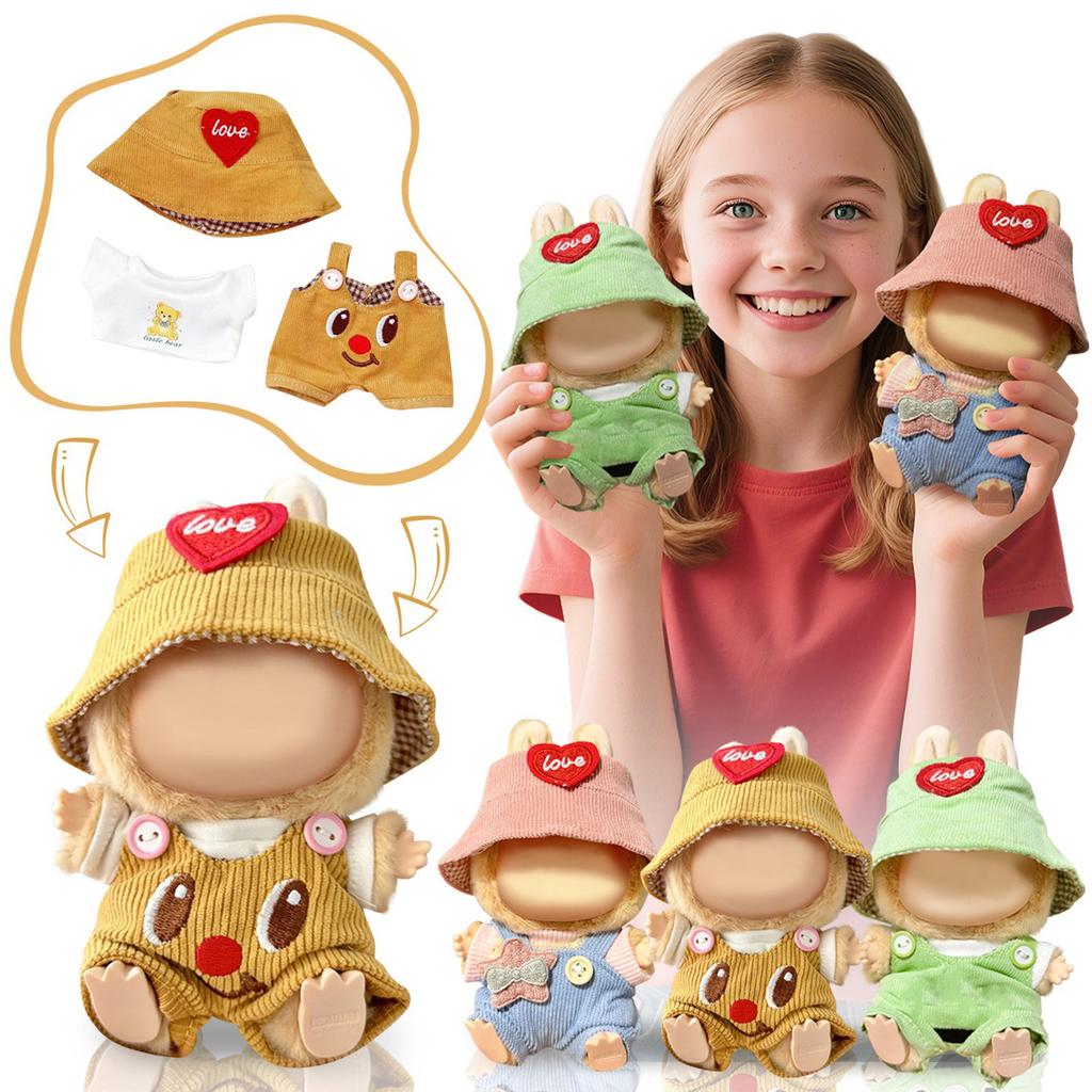 Clothes  Doll Kawaii   Style Set, Cute Doll Costume And Accessories