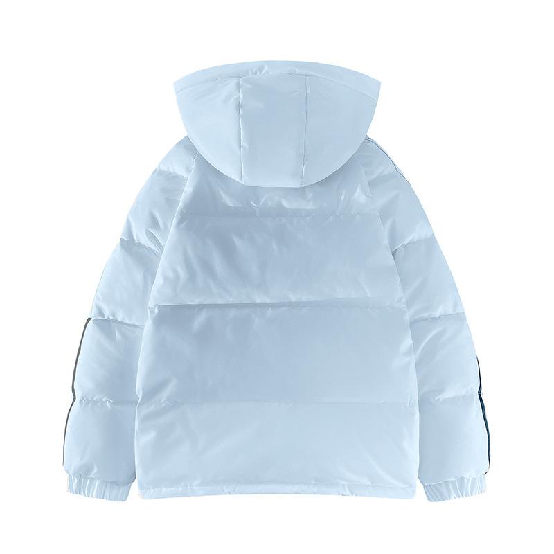 Short hooded thickened duck down casual winter new fashion couple versatile casual cold high quality men