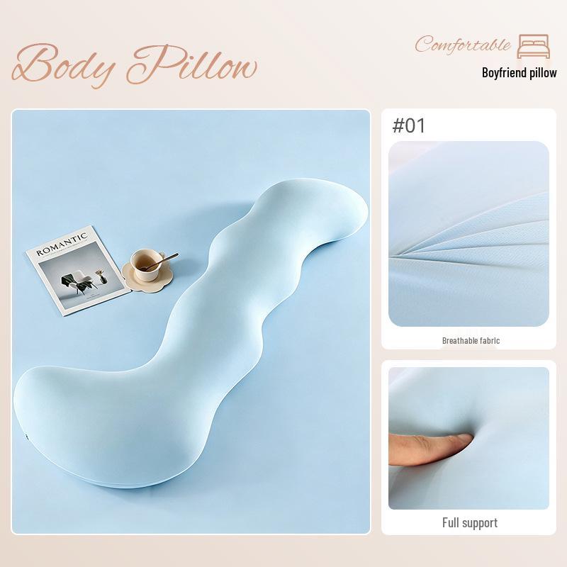 Pregnancy Support Pillow: G, U & L Shapes for Side Sleeping & Back Support