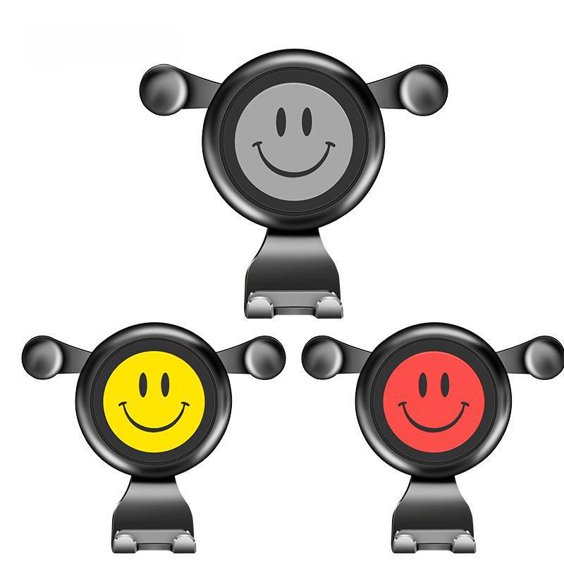 Uniwersalny uchwyt samochodowy na telefon z wylotem powietrza o konstrukcji grawitacyjnej do nawigacji i telefonów komórkowych