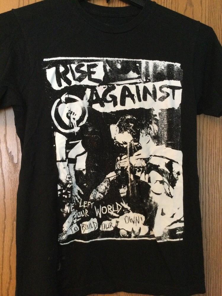 Summer Tour 2017 Rise Against Shirt Classic Black Unisex S-5XL JU319 Unisex T-Shirt L