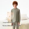 YEEHOO Kids' Warm Lamb Wool Base Layer Top
