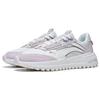 Li Ning Cheng Feng 2.0 Fabric Synthetic Leather Non-Slip Wear-Resistant Low-Top Sports Casual Shoes Women Sneakers White Gray Purple AGCT156-3