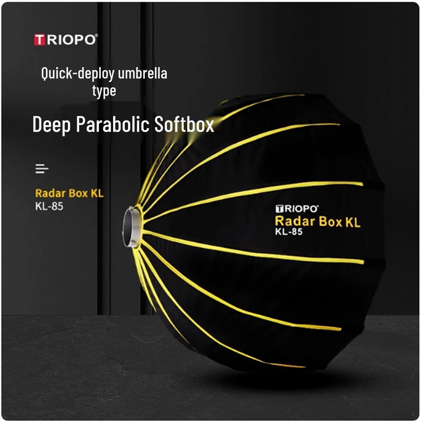Jiebao Quick-release Parabolic Grid Softbox (Bowens Mount, KL-85/KL-105) 85