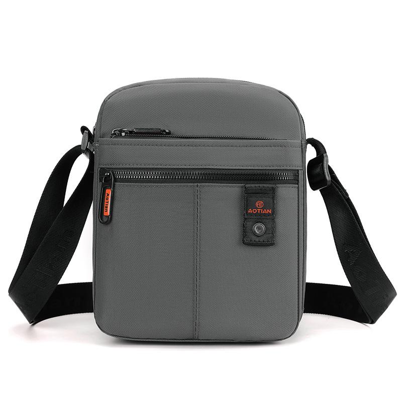 Herren Umhängetasche Oxford Tasche Mehrfachfach Schultertasche