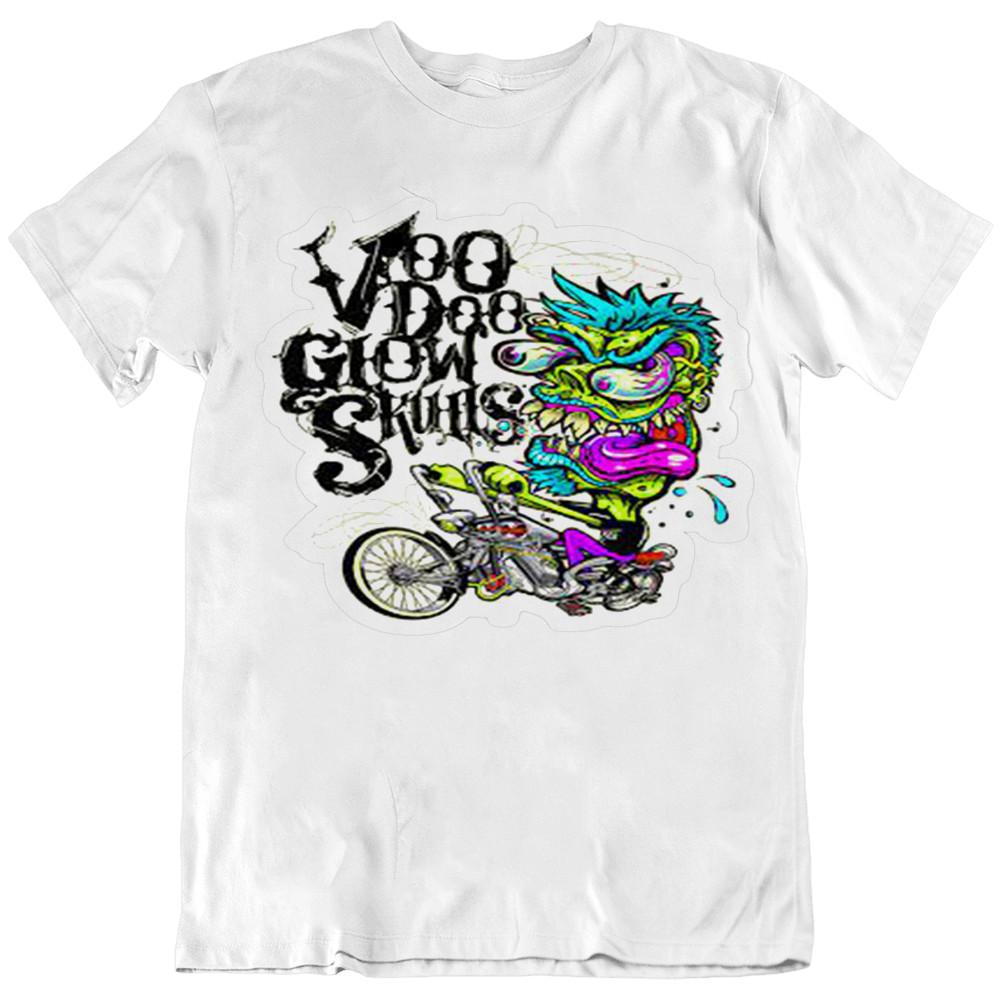 Vintage VOODOO GLOW SKULLS T-Shirt Men Women All Size S-2345XL 1L65 L