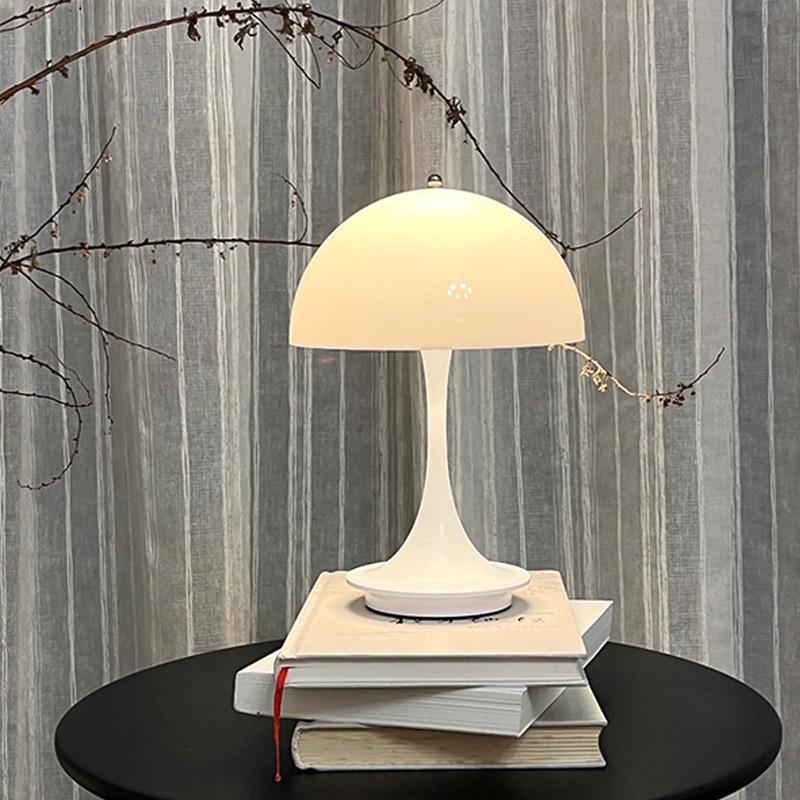 Danish Designer LED Bedside Wedding Table Lamp with Charging Feature