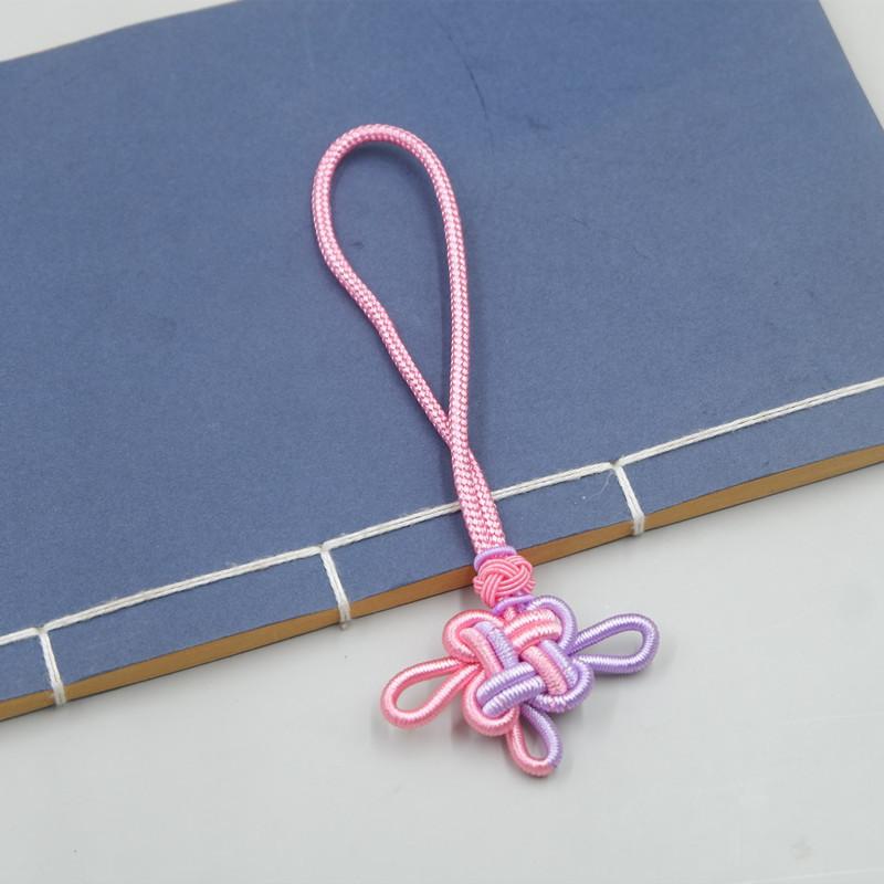 Nod Chinezesc Ciucuri Bicolori Cercei Bicolori cu Nod Chinezesc Pandantiv Agățătoare Auto Accesorii Cercei Accesorii Cheongsam Antic Hanfu