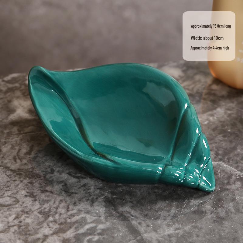Creative Ceramic Rabbit Soap Dish - No Water Accumulation for Hotel Bathroom or Washbasin