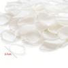 30/50/100pcs White Artificial Rose Flowers Silk Homme Decor Silk Rose Petals  Bridal Showers