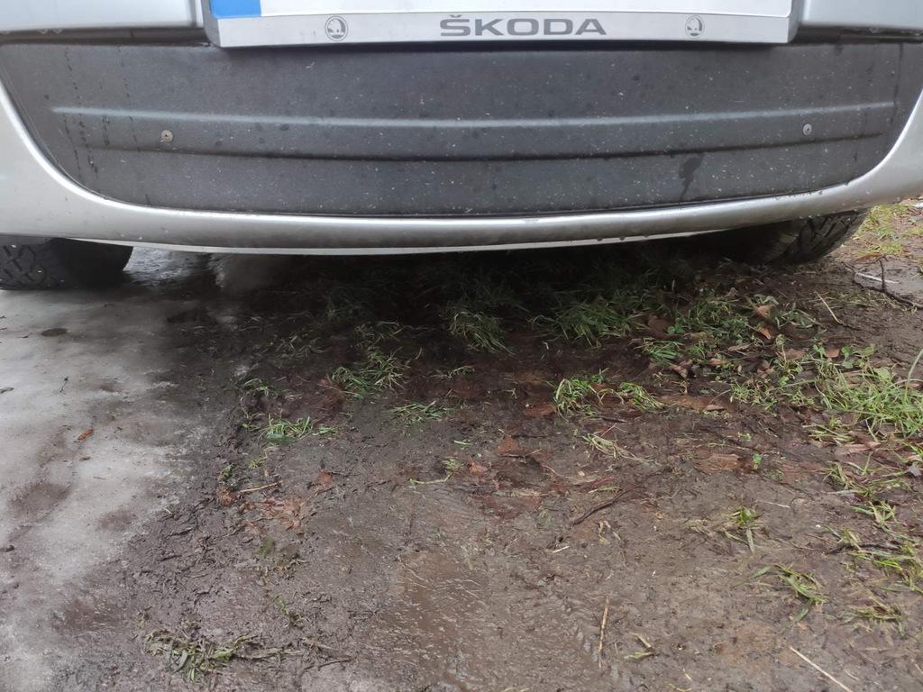 

Зимова накладка на решітку (нижня) Матова для Skoda Octavia II A5 2010-2013 рр.