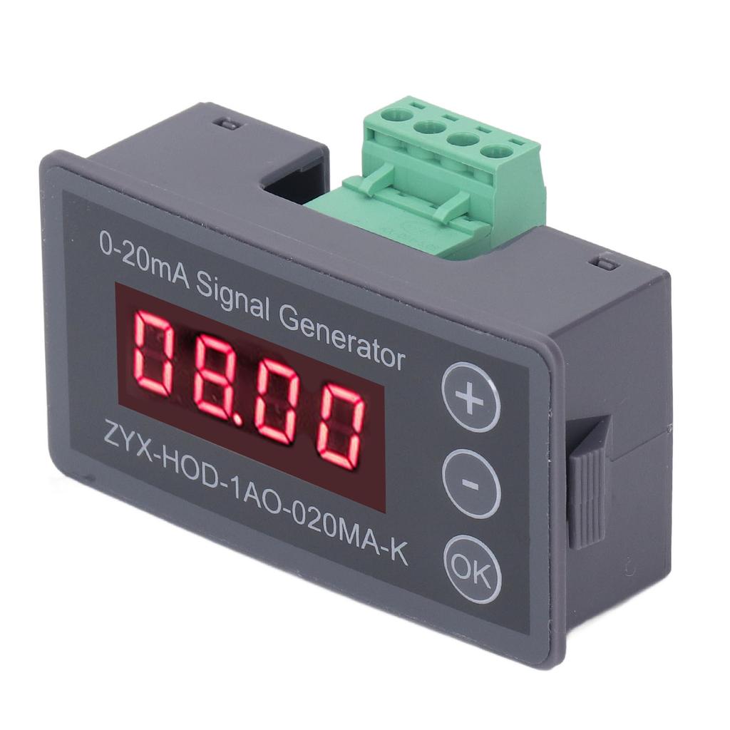 Current Signal Generator 0‑20mA 1 Channel Digital Display Signal Generator for Testing