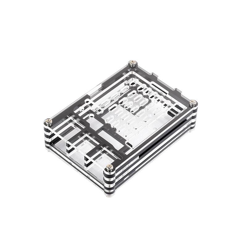 Raspberry Pi 5 Gehäuseserie mit Lüfter, Kühlkörper und Aluminiumlegierungsoptionen