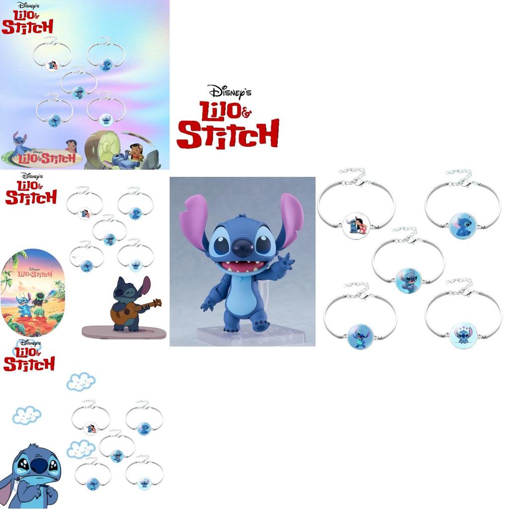 Interstellar Baby Stitch Cartoon Bracelet Time Gem Alloy Wristband