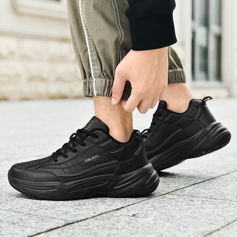 Men's Outdoor Breathable Autumn Winter Casual Sneakers Light Soft-sole Speed Running Shoes Fashion Students Racing Sports Shoes