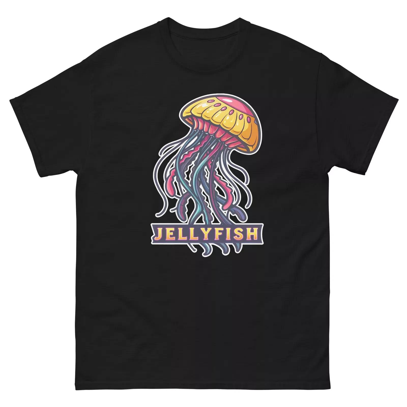 Jellyfish Ocean Ocean Beach Water Marine Unisex T-Shirt Size S-5XL S