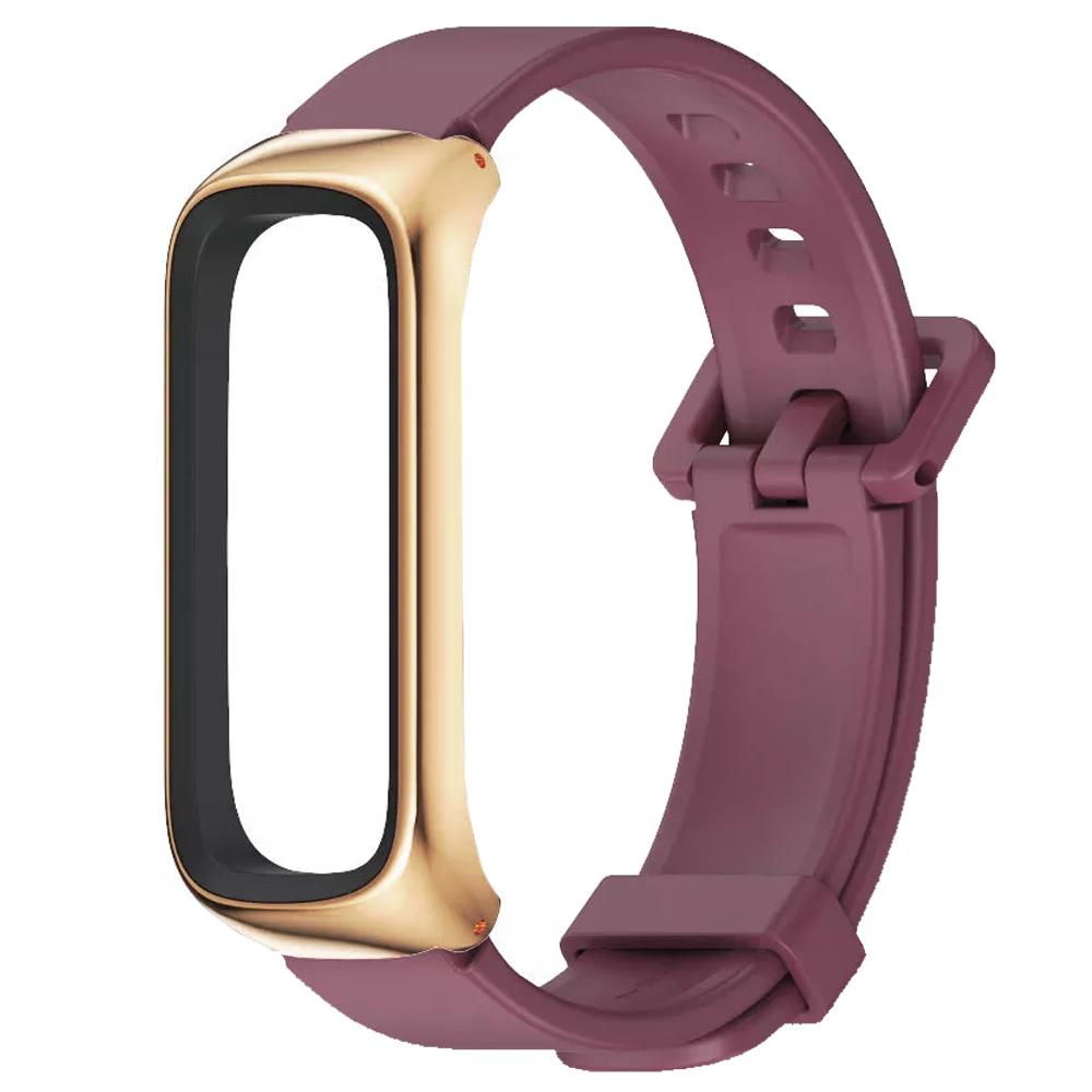 Silicone Strap for Samsung Galaxy Fit 2 SM-R220, Burgundy