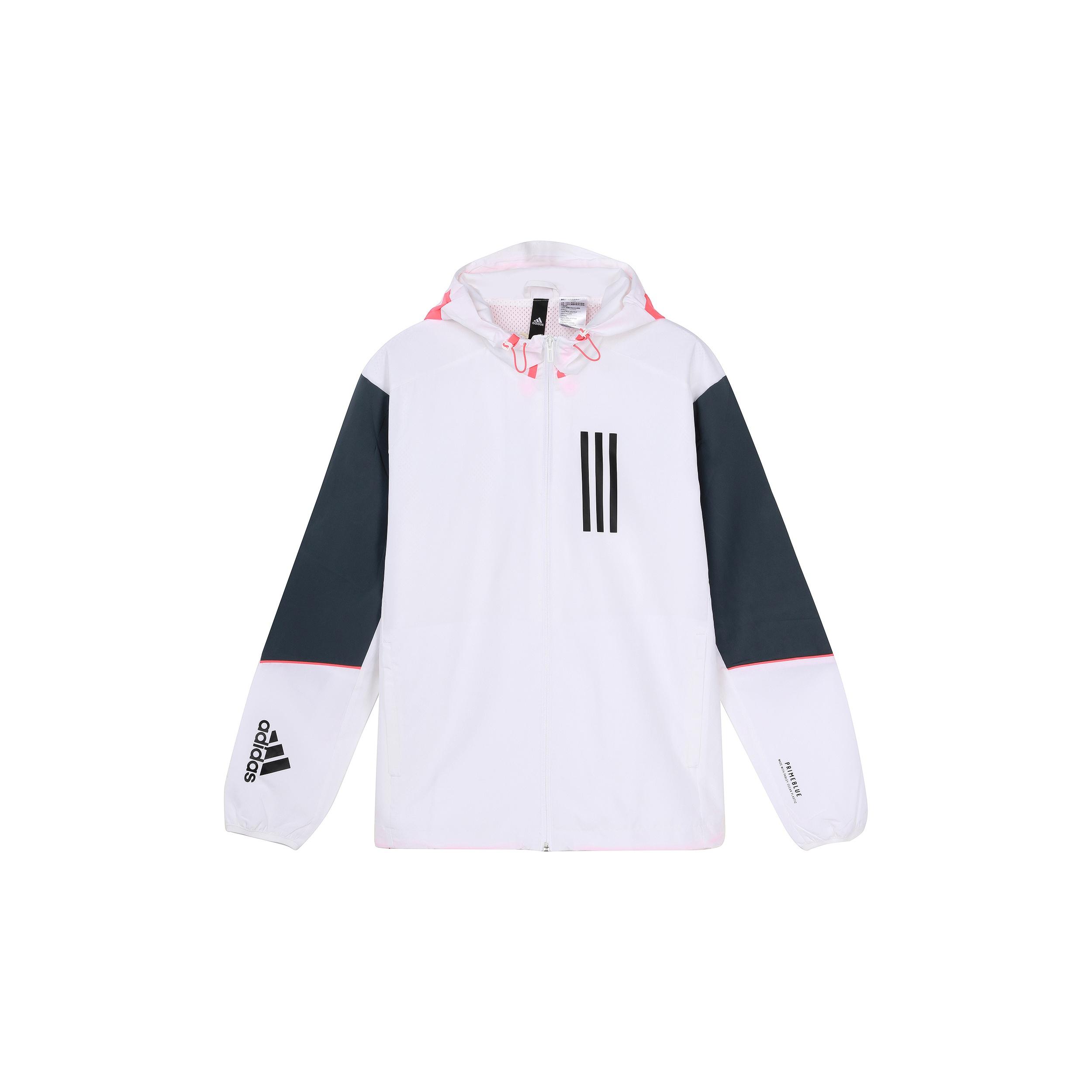 adidas W.N.D. Sports Stylish Hooded Jacket White Men s GF3998 XS