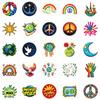 50 Sheets Of Defend Earth Peace Series Stickers Pp Material Waterproof Decoration Stickers Diy Water Cup Mobile Phone Case Decoration