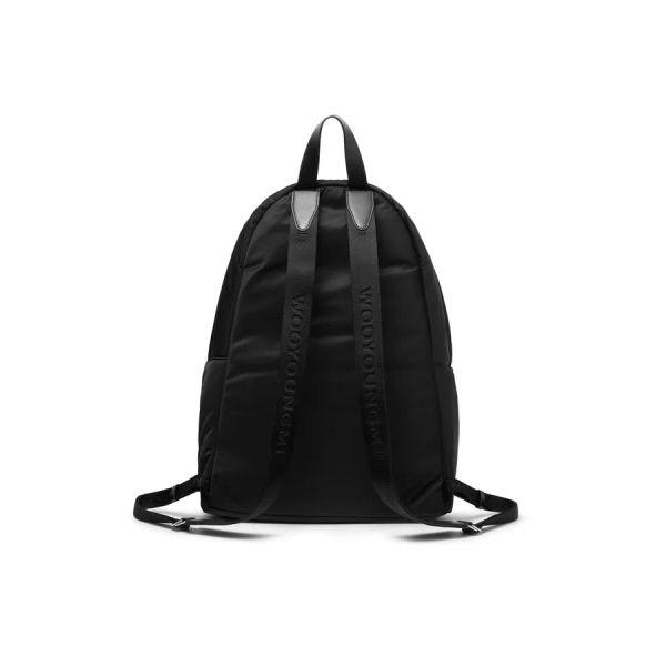 [wooyoungmi] Black Nylon Backpack W253BA02946B