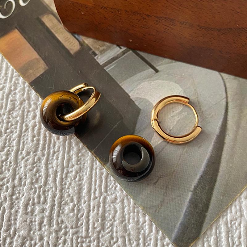 Cercei Manșetă Rășină Minimalist Chic - Cercei Versatili High-End Stil Vintage Y2K