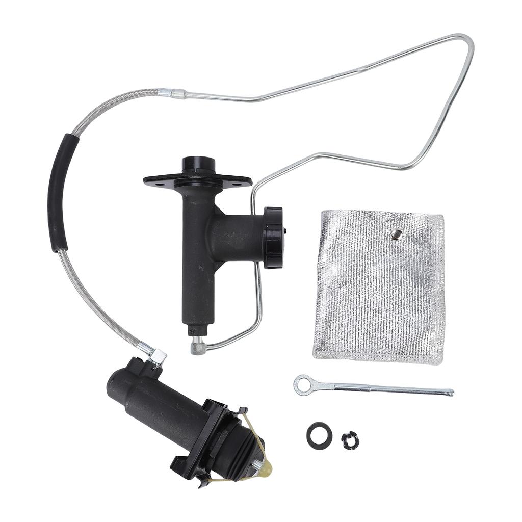 Clutch Master and Slave Cylinder Assembly PS0713 350100 Metal Replacement for F 250 HD F 350