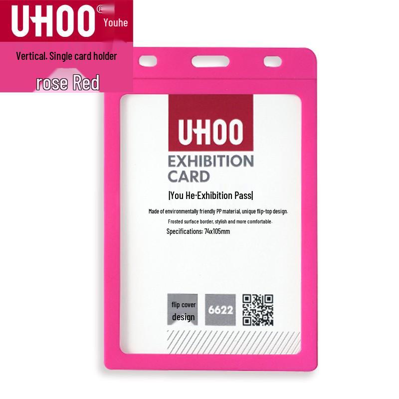 Youhe 6622 Large ID Badge Holder with Lanyard for Work & Exhibitions