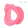 Full Silicone O Ring Gag Strap,Open Mouth Bite Gag,Fetish Oral Fixation  Toys,Sex Slave Bondage Muzzle SM Couple Flirt Tools