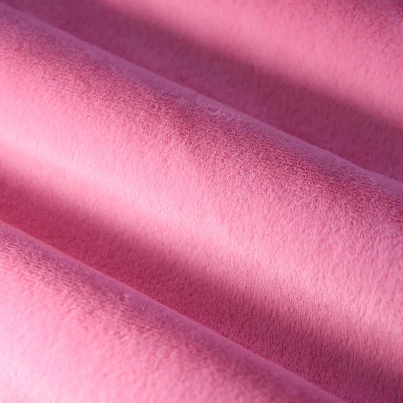 In-Stock 3mm High-Quality Plush Jade Rabbit-Fox Fur Imitation Fabric for Toy, Shoe, Bag, and Clothing Material
