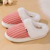 Cotton Shoes for Warmth, Indoor Anti-slip, Soft-soled Fleece Slippers for Women